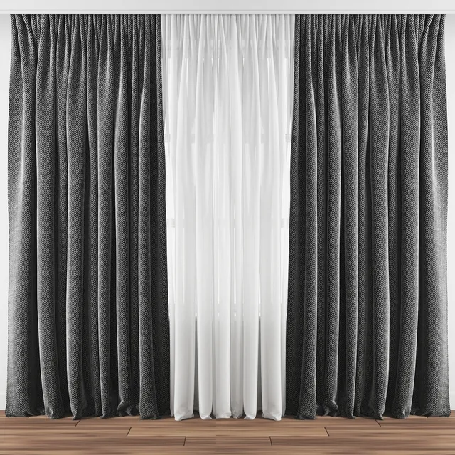 decoration – Curtain 108 3D Model decoration – Curtain 108 3D Model