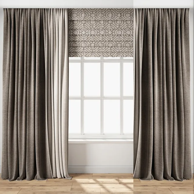 decoration – Curtain 112 3D Model decoration – Curtain 112 3D Model