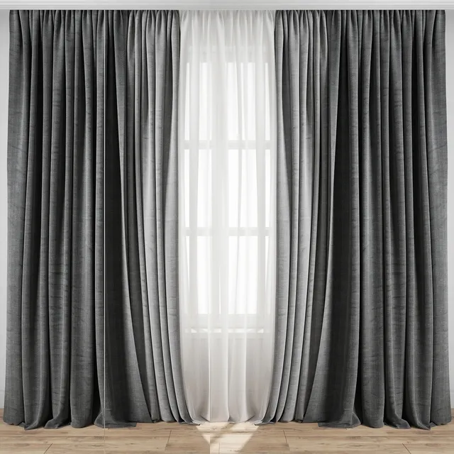 decoration – Curtain 114 3D Model decoration – Curtain 114 3D Model