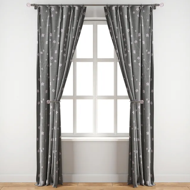 decoration – Curtain 1172 3D Model decoration – Curtain 1172 3D Model