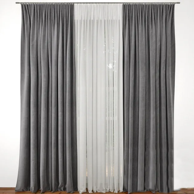 decoration – Curtain 12 3D Model