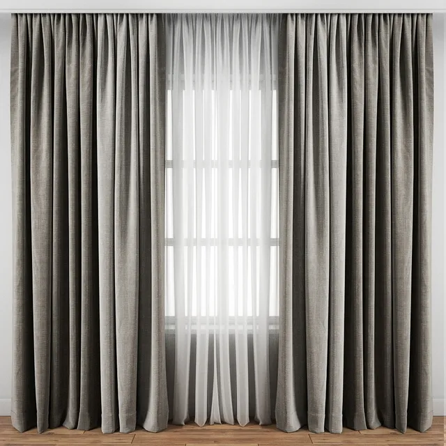 decoration – Curtain 120 3D Model decoration – Curtain 120 3D Model