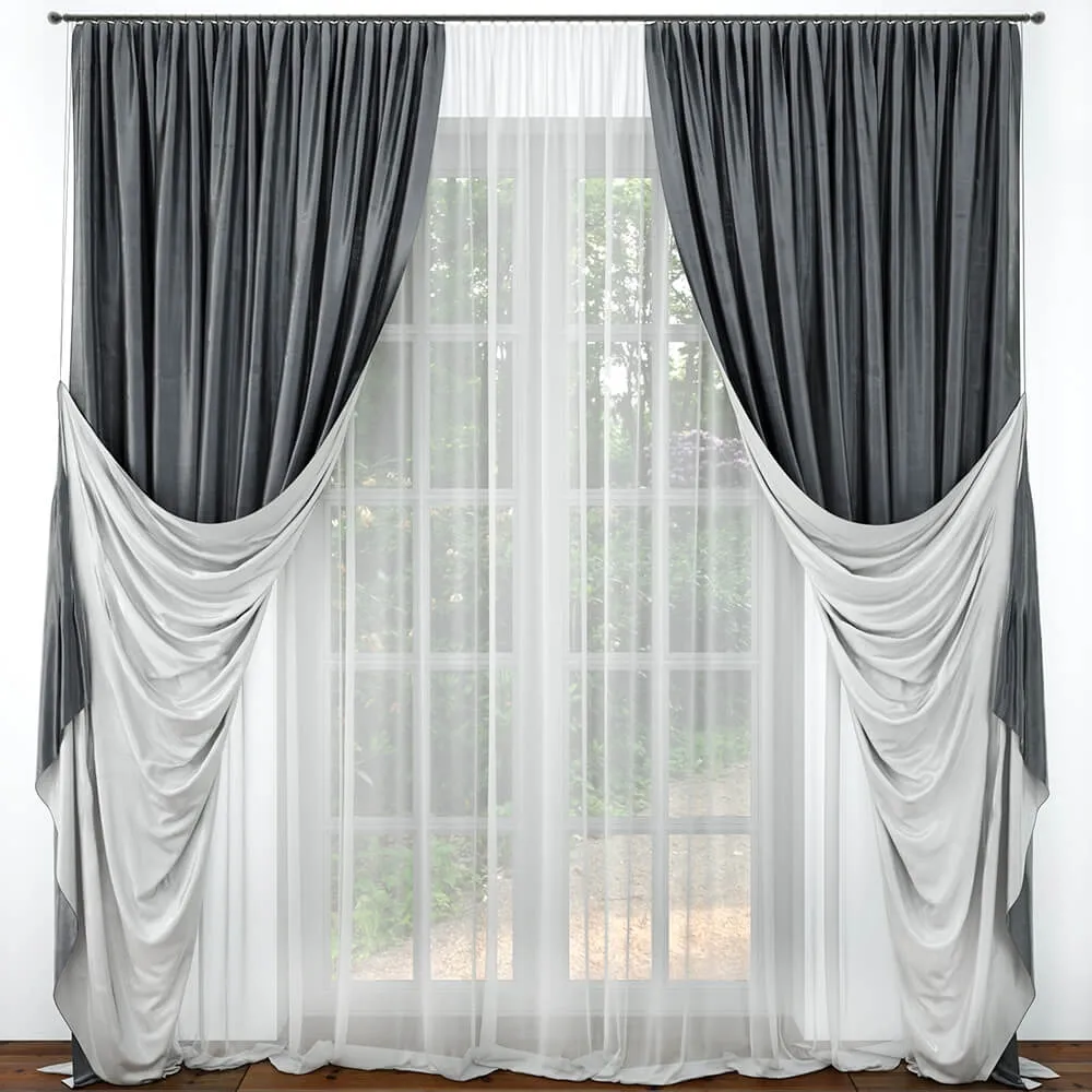 decoration – Curtain 15 3D Model