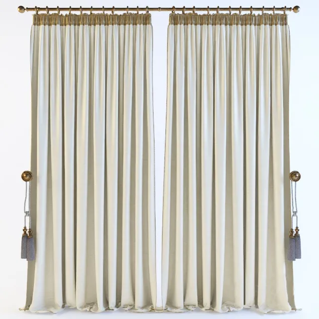 decoration – Curtain 153 3D Model