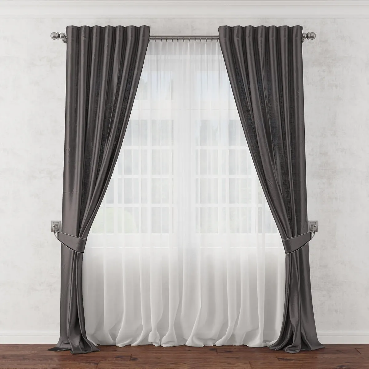 decoration – Curtain 172 3D Model