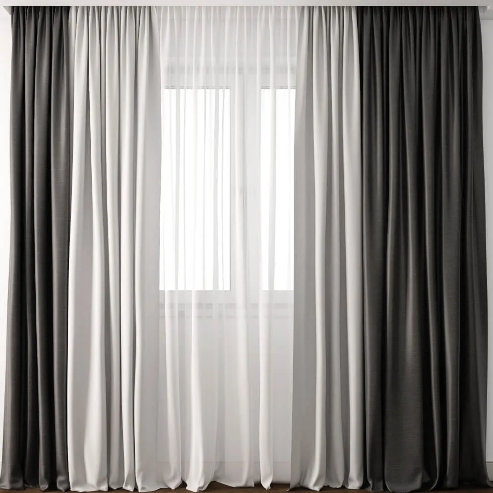 decoration – Curtain 174 3D Model