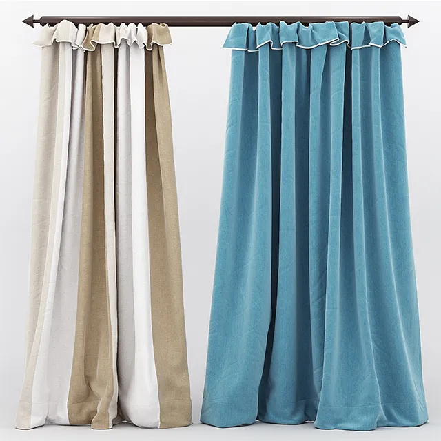 decoration – Curtain 178 3D Model decoration – Curtain 178 3D Model