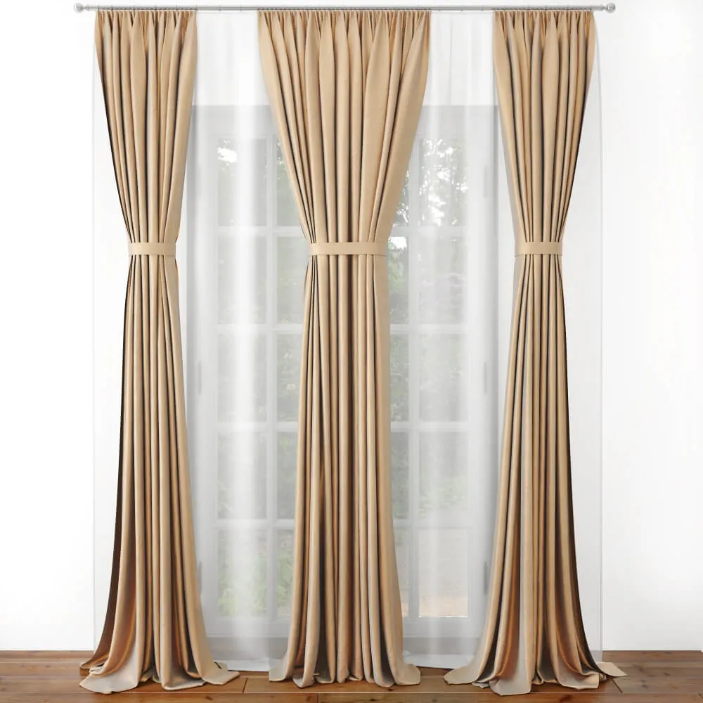 decoration – Curtain 18 3D Model
