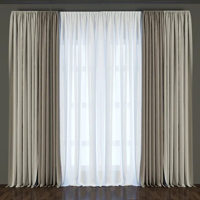 decoration – Curtain 184 3D Model decoration – Curtain 184 3D Model