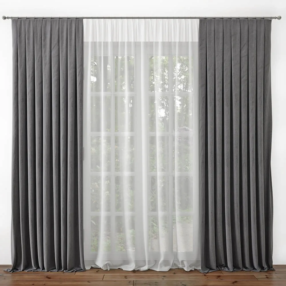 decoration – Curtain 19 3D Model