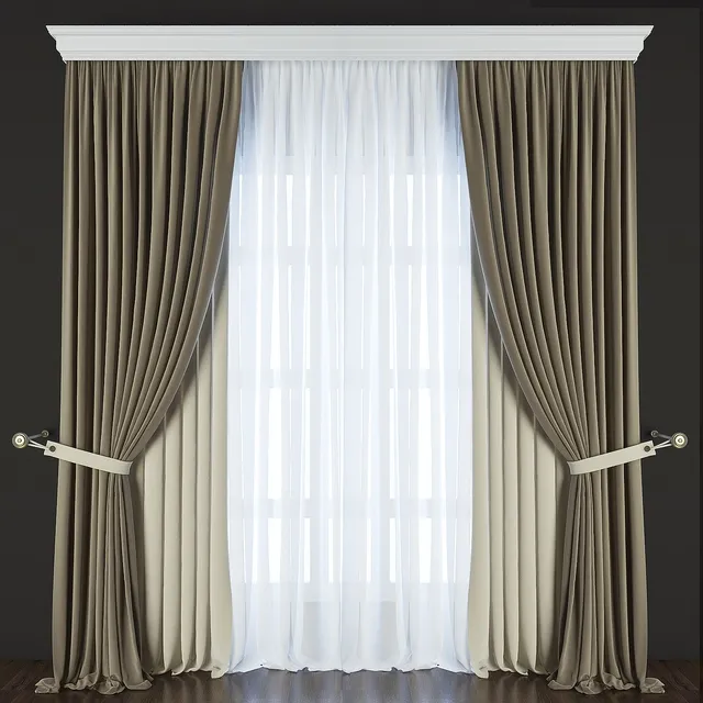 decoration – Curtain 192 3D Model decoration – Curtain 192 3D Model