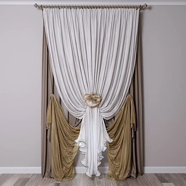 decoration – Curtain 203 3D Model