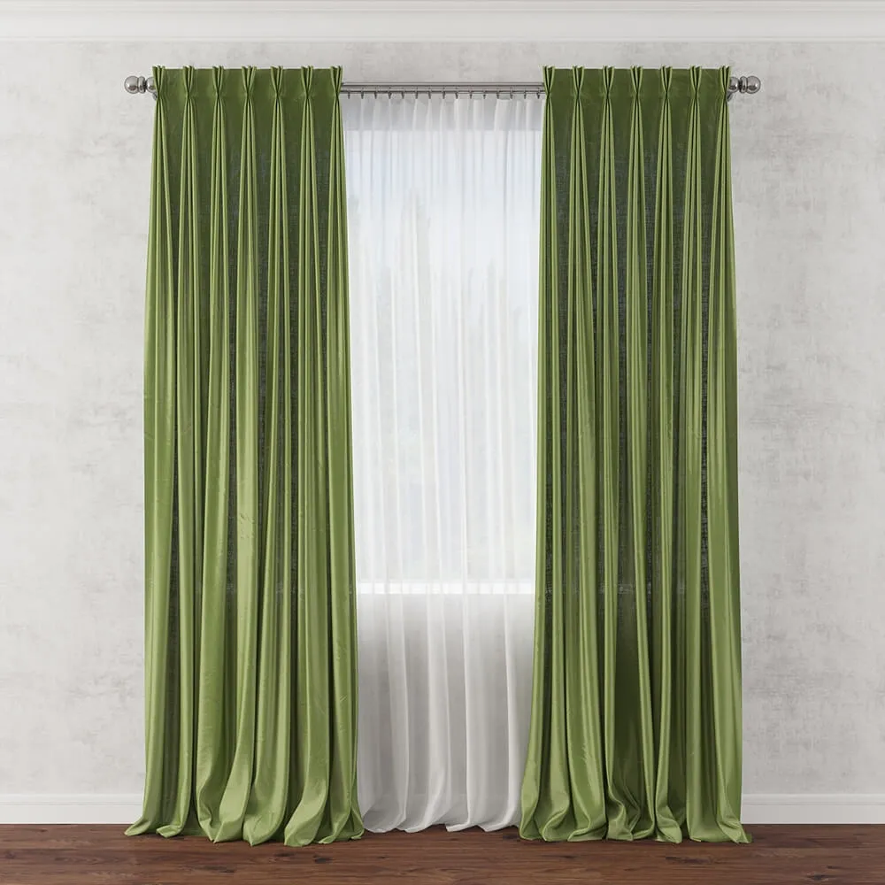 decoration – Curtain 204 3D Model
