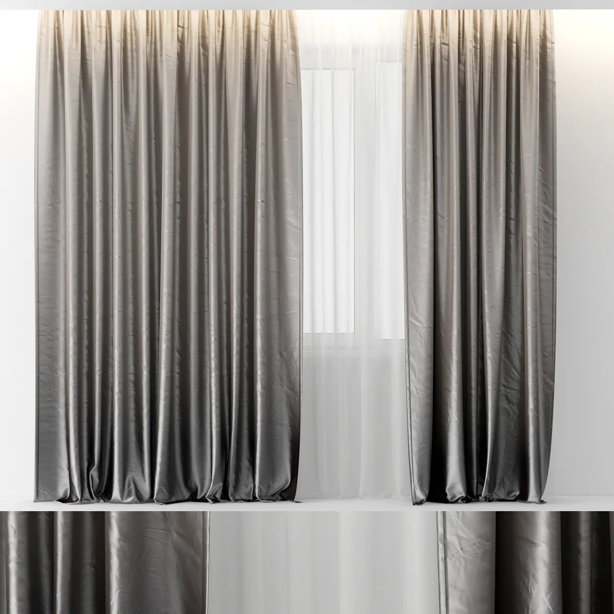 decoration – Curtain 25 3D Model decoration – Curtain 25 3D Model