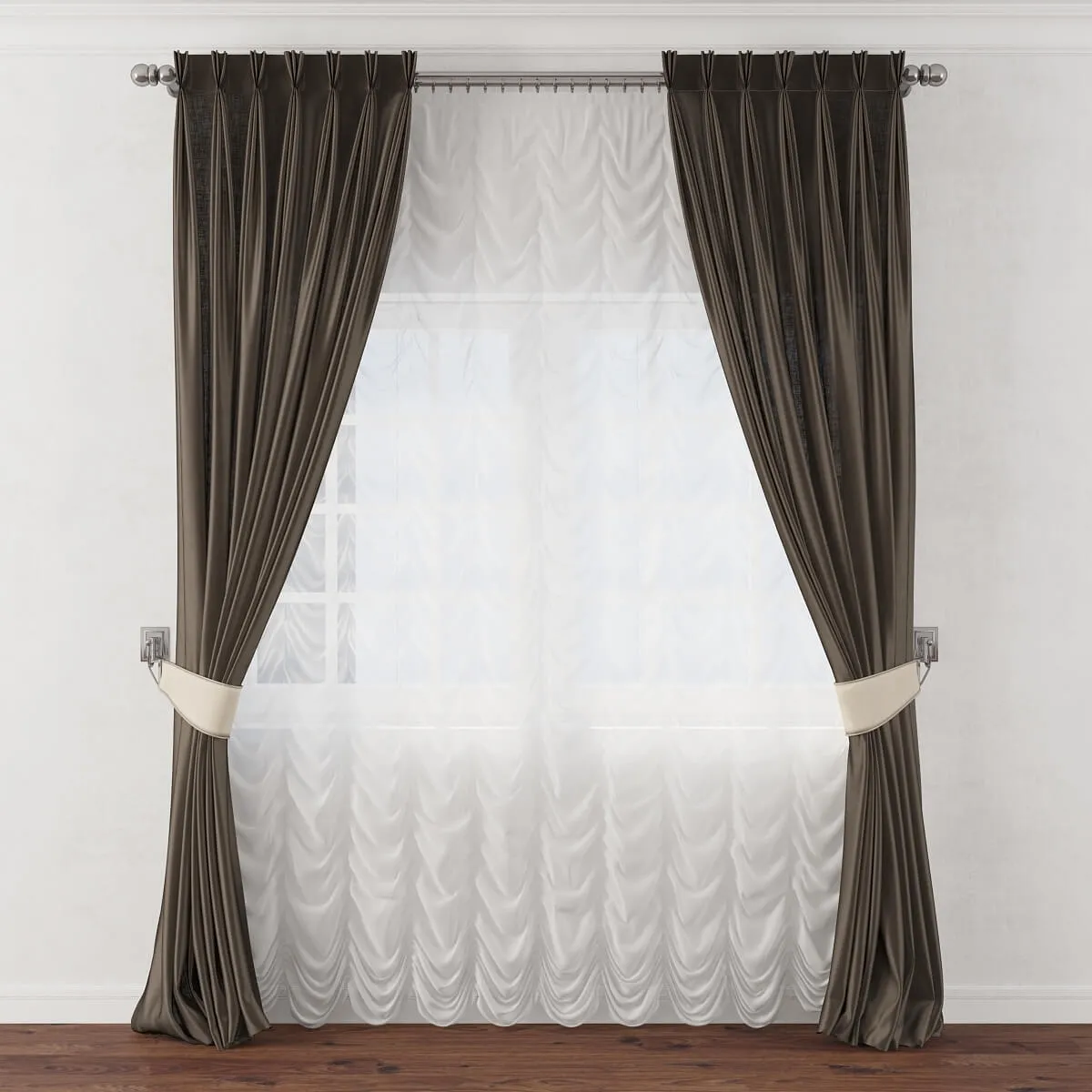 decoration – Curtain 262 3D Model decoration – Curtain 262 3D Model