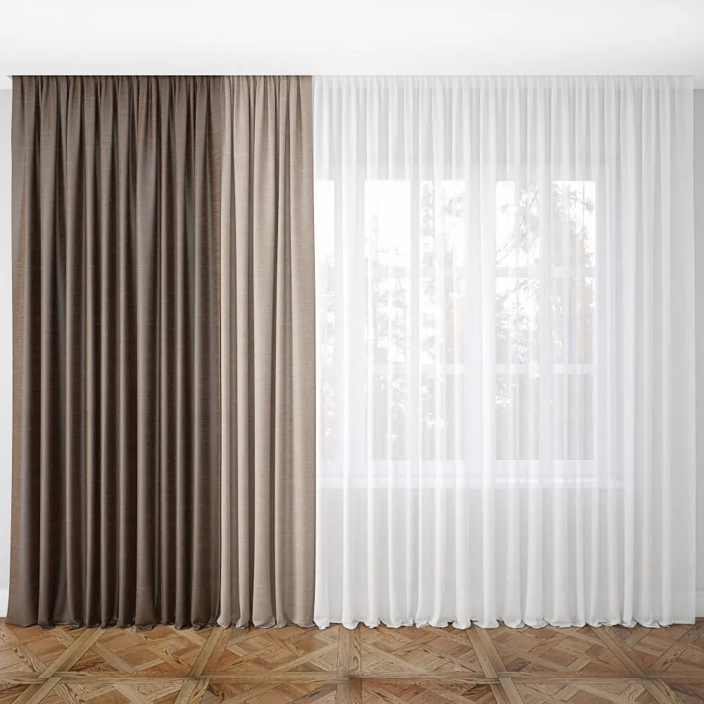 decoration – Curtain 28 3D Model