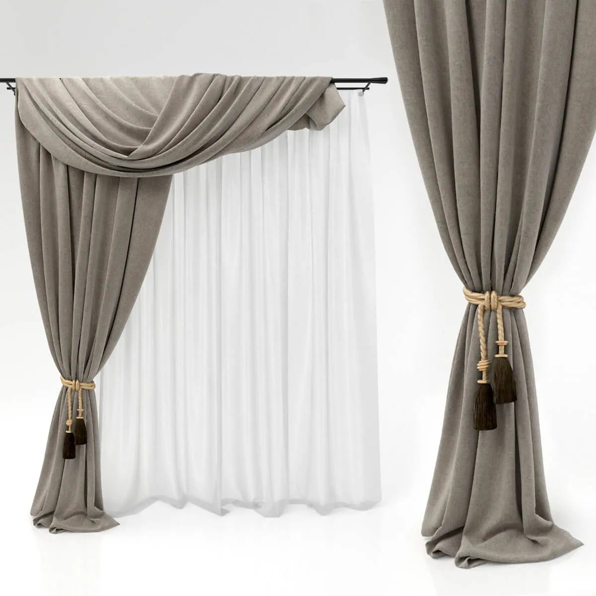decoration – Curtain 28 3D Model decoration – Curtain 28 3D Model