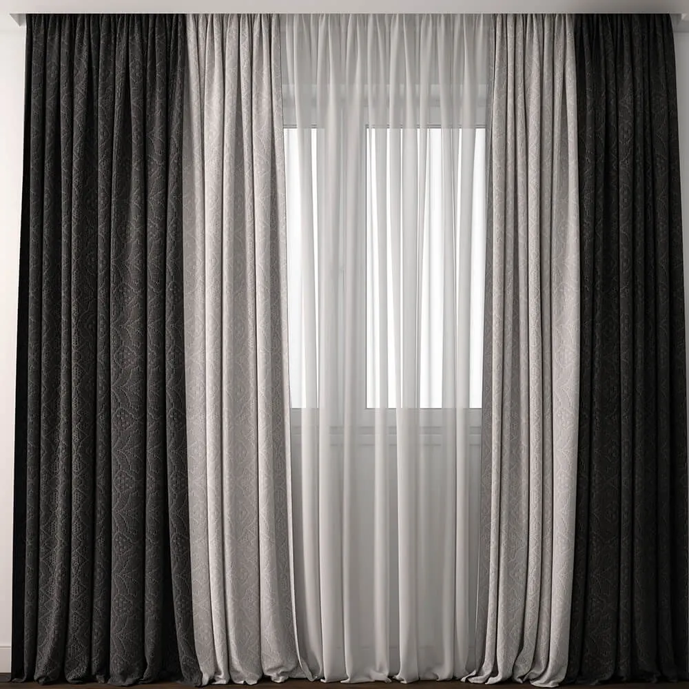 decoration – Curtain 281 3D Model