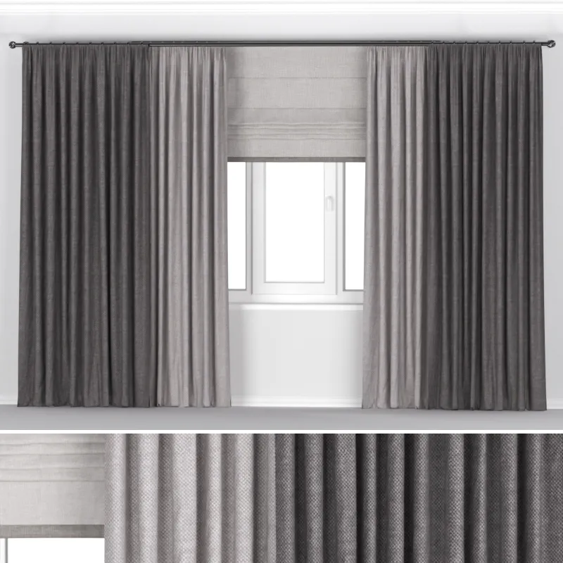 decoration – Curtain 324 3D Model decoration – Curtain 324 3D Model