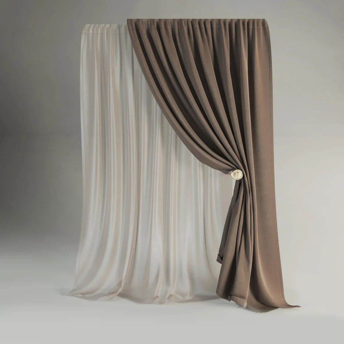 decoration – Curtain 399 3D Model decoration – Curtain 399 3D Model