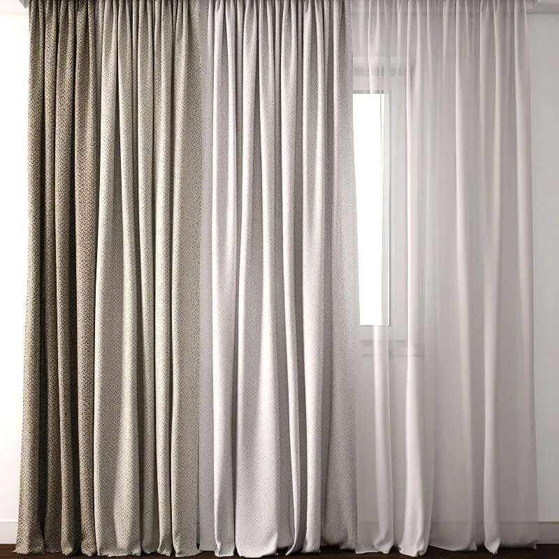 decoration – Curtain 423 3D Model decoration – Curtain 423 3D Model