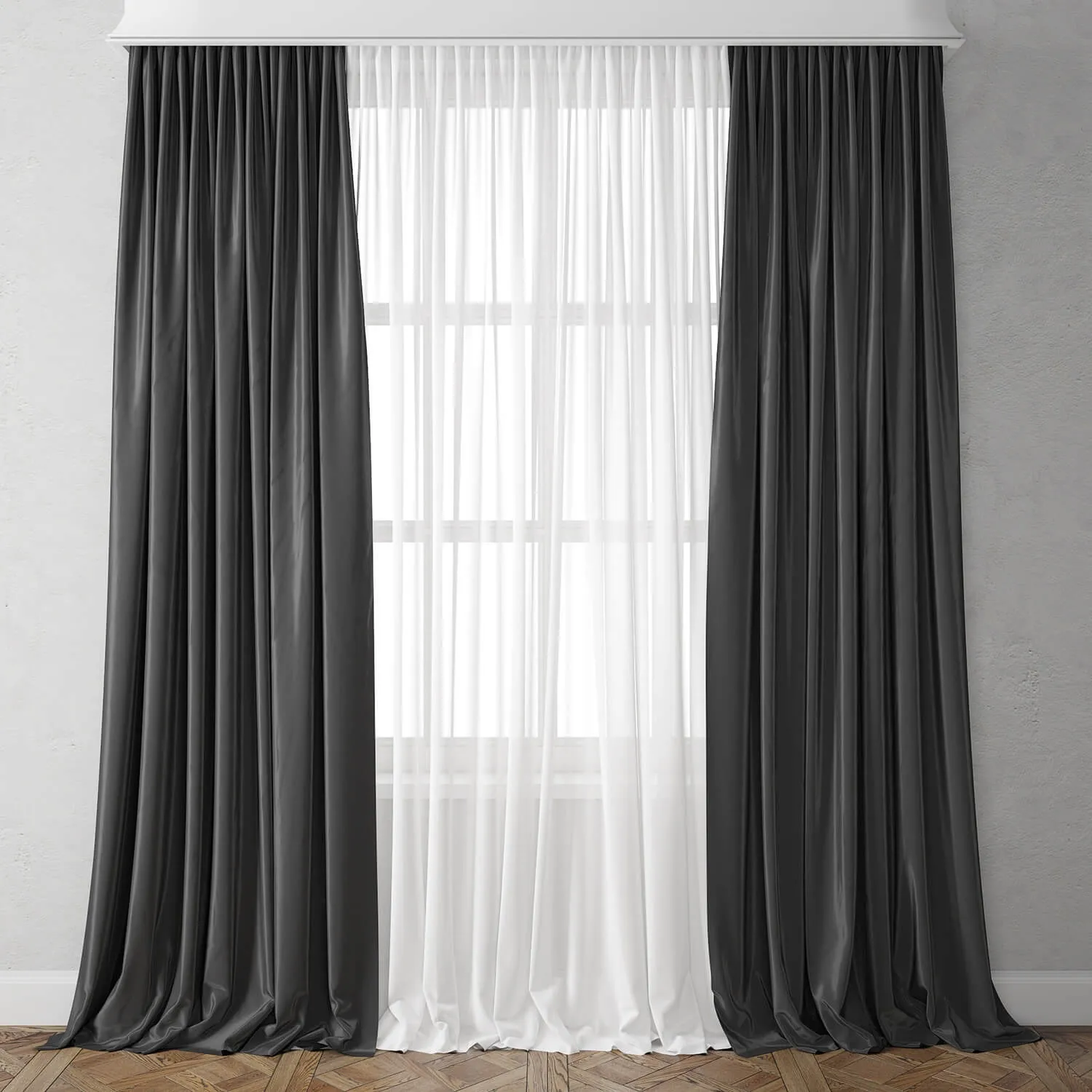 decoration – Curtain 60 3D Model decoration – Curtain 60 3D Model