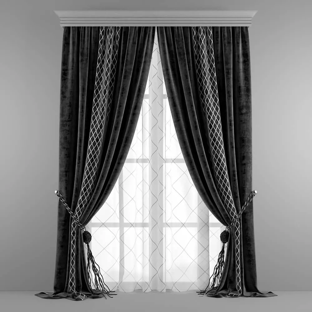 decoration – Curtain 67 3D Model decoration – Curtain 67 3D Model