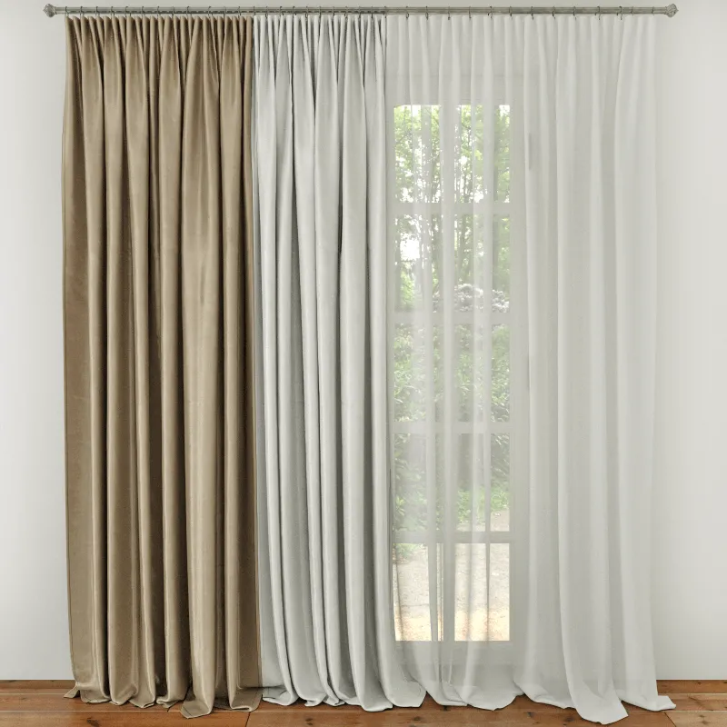 decoration – Curtain 7 3D Model