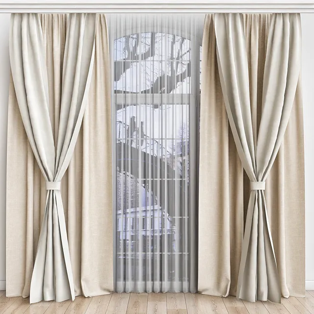 decoration – Curtain 74 2 3D Model decoration – Curtain 74 2 3D Model