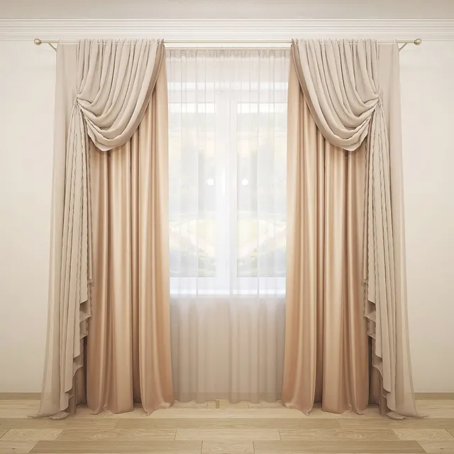 decoration – Curtain 76 3D Model decoration – Curtain 76 3D Model