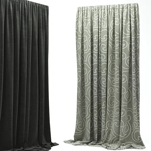 decoration – Curtain 768 3D Model