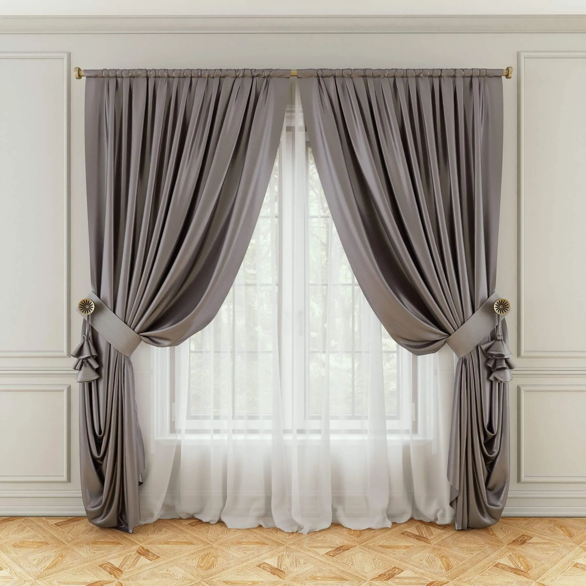decoration – Curtain 8 3D Model decoration – Curtain 8 3D Model