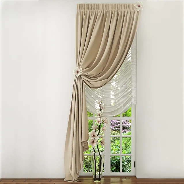 decoration – Curtain 9 3D Model