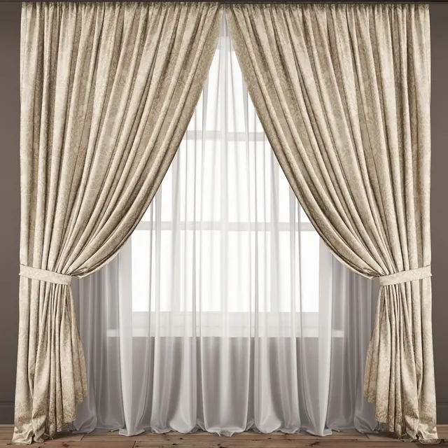 decoration – Curtain 92 3D Model decoration – Curtain 92 3D Model