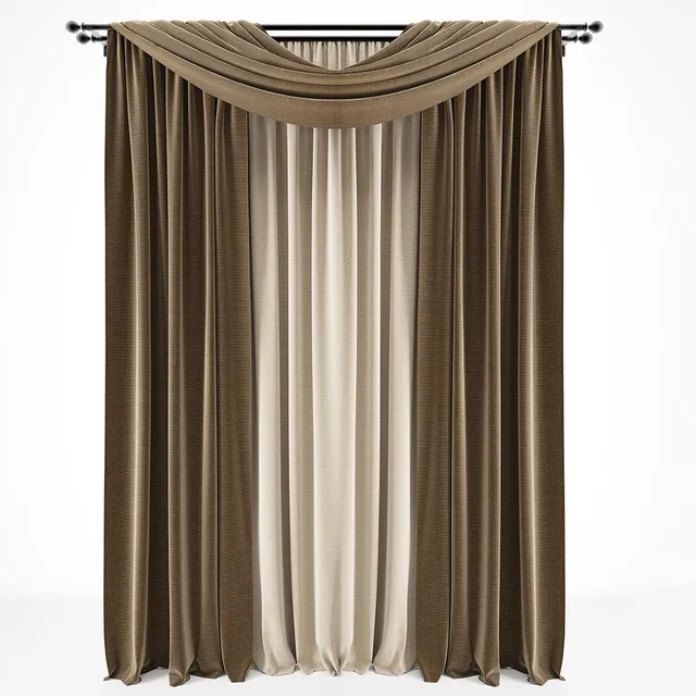 decoration – Curtain 933 3D Model decoration – Curtain 933 3D Model