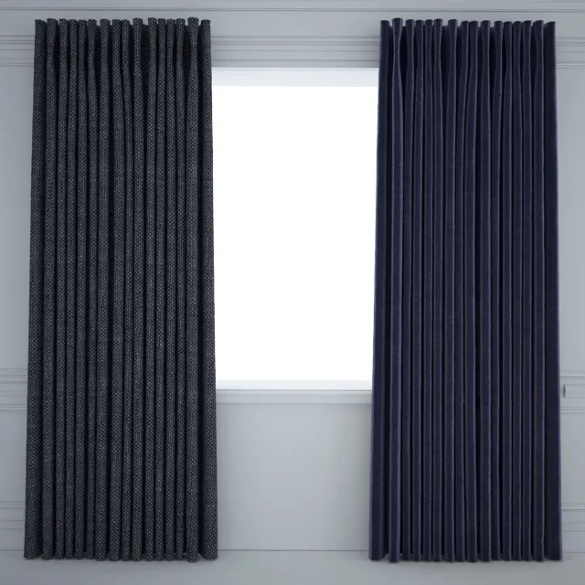 decoration – Curtain 957 3D Model