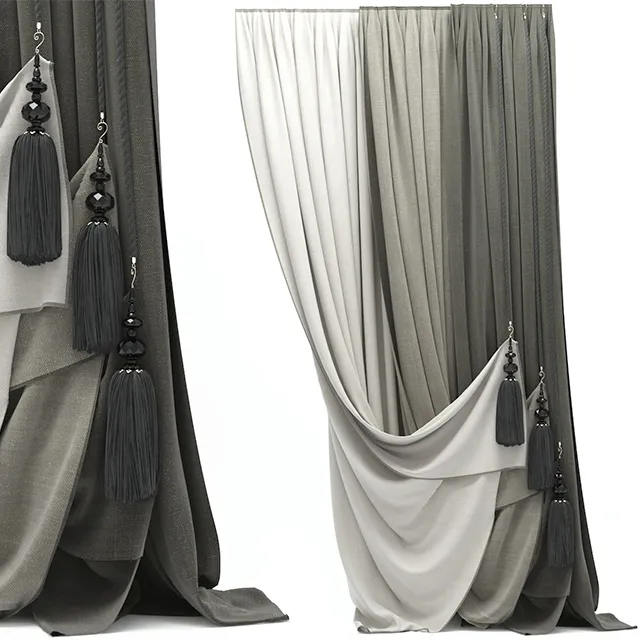 decoration – Curtain 967 3D Model decoration – Curtain 967 3D Model