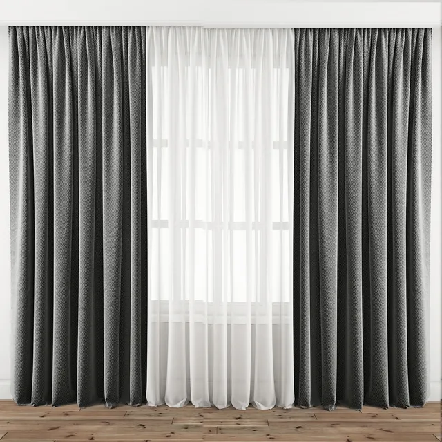 decoration – Curtain 968 3D Model decoration – Curtain 968 3D Model