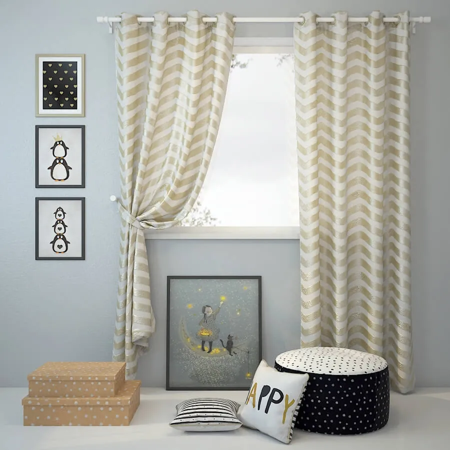 decoration – Curtain and decor 10 3D Model decoration – Curtain and decor 10 3D Model