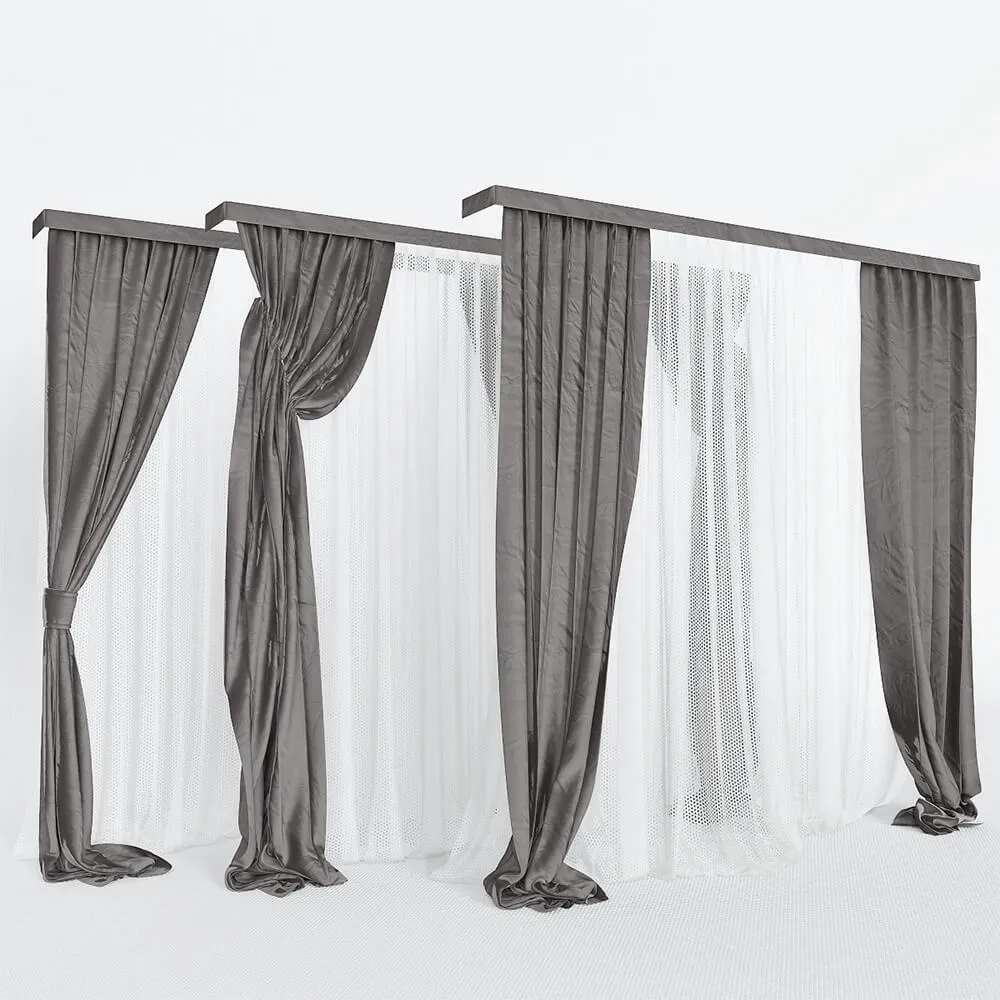 decoration – Curtain modern V44 3D Model decoration – Curtain modern V44 3D Model