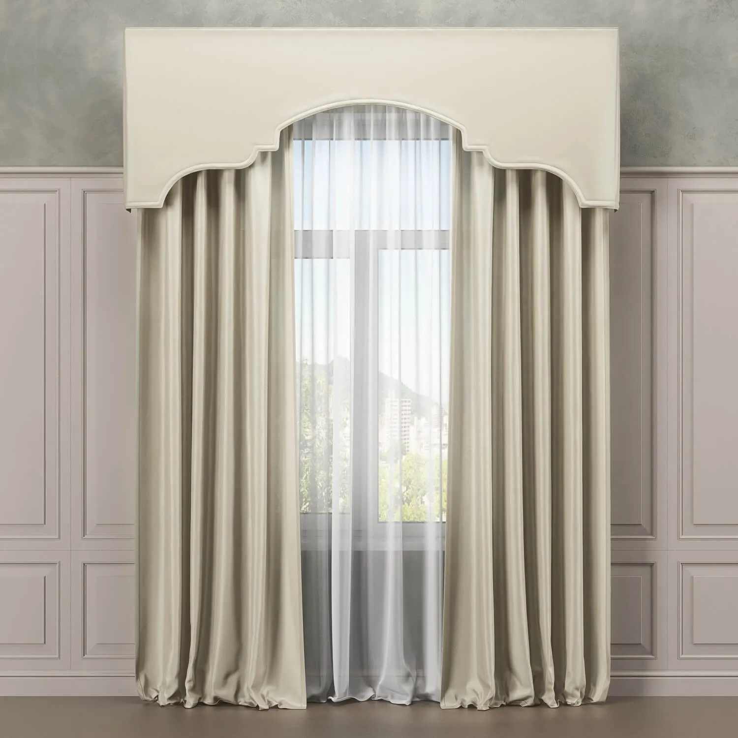 decoration – Curtains 001 3 3D Model decoration – Curtains 001 3 3D Model