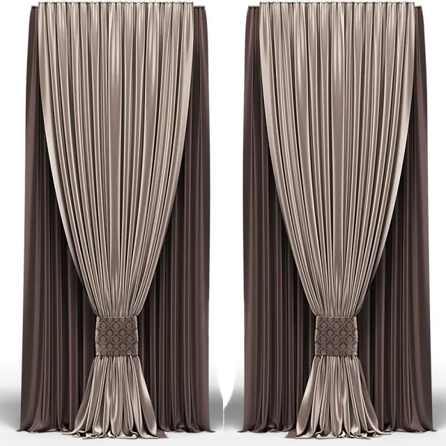 decoration – Curtains 01 3D Model decoration – Curtains 01 3D Model