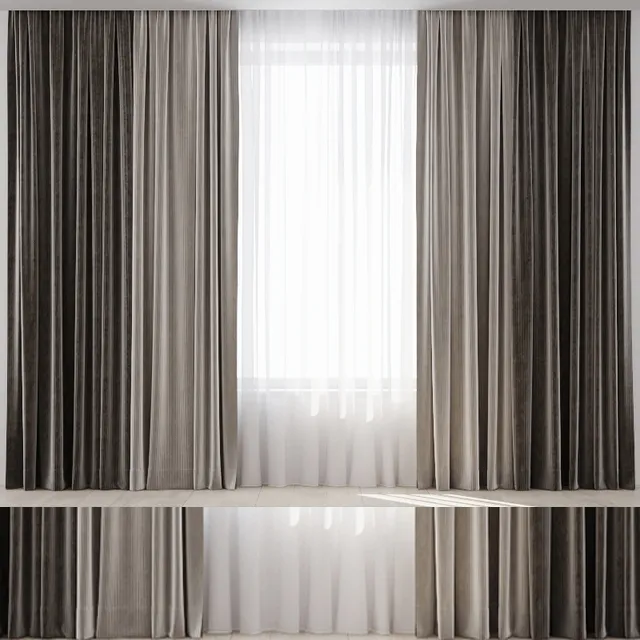 decoration – Curtains 071 3D Model decoration – Curtains 071 3D Model