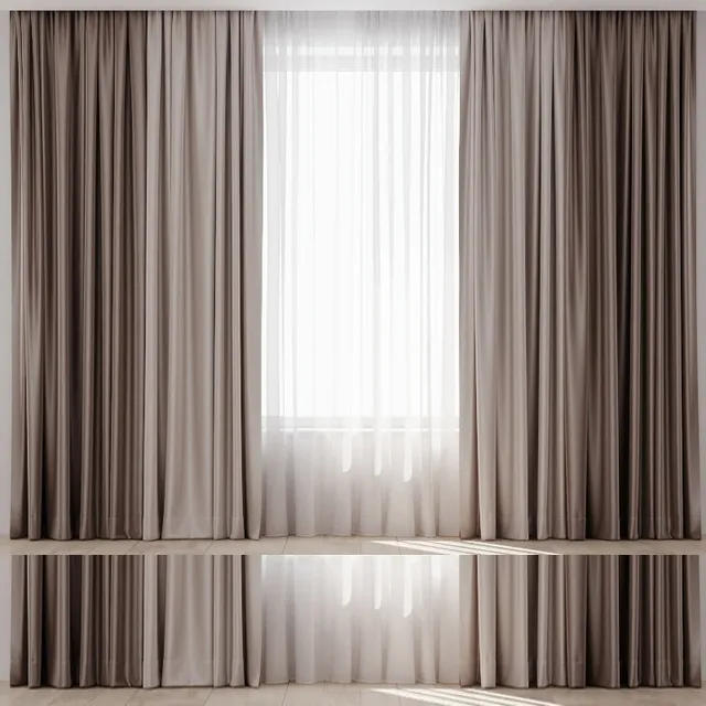 decoration – Curtains 081 3D Model decoration – Curtains 081 3D Model