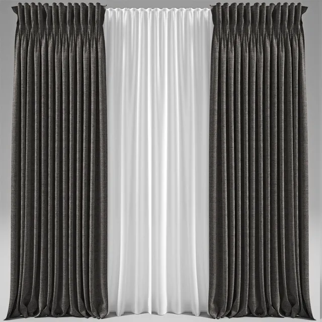 decoration – Curtains 242 3D Model decoration – Curtains 242 3D Model