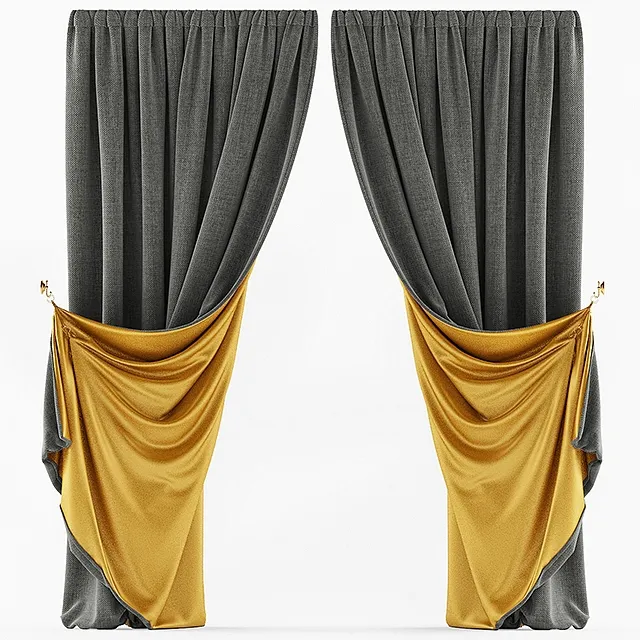 decoration – Curtains 38 3D Model decoration – Curtains 38 3D Model