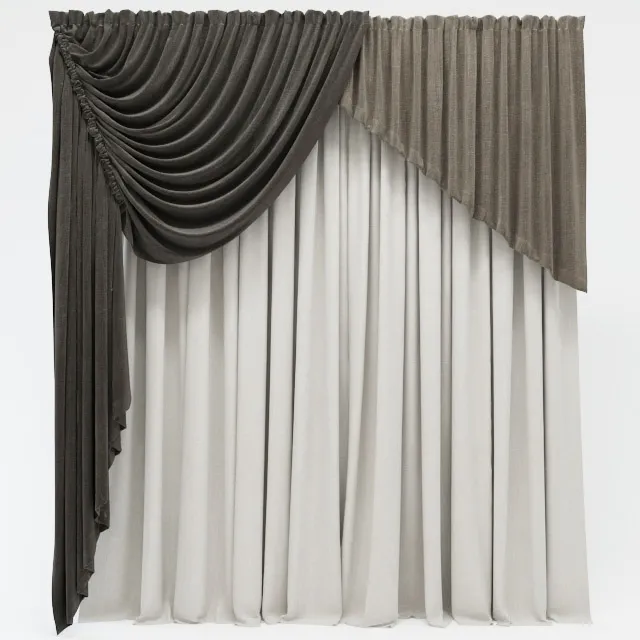 decoration – Curtains 665 3D Model decoration – Curtains 665 3D Model