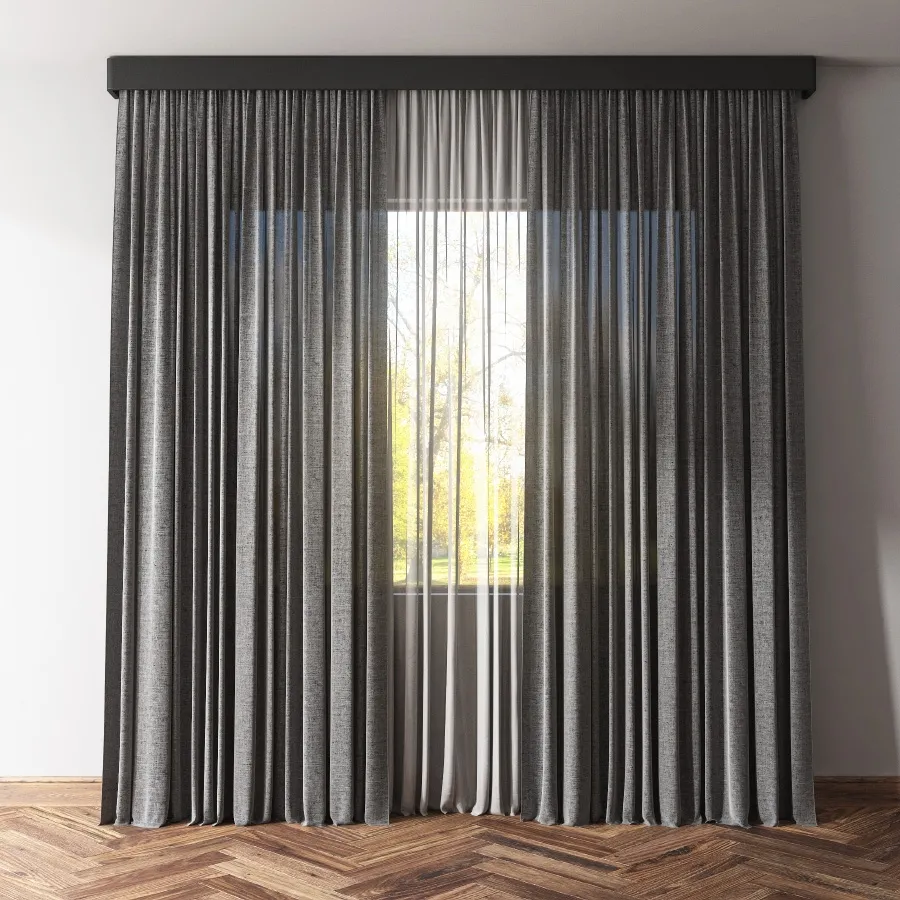 decoration – Curtains and blinds 2 3D Model decoration – Curtains and blinds 2 3D Model