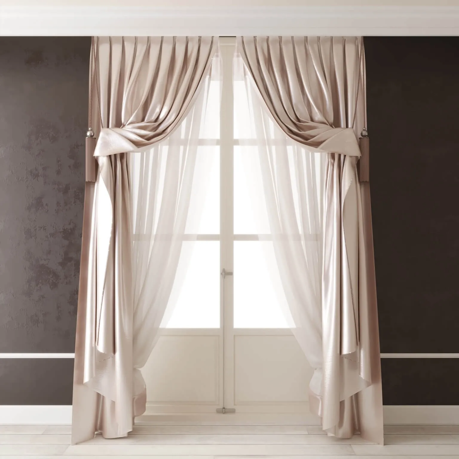 decoration – Curtains classic 19 3D Model decoration – Curtains classic 19 3D Model