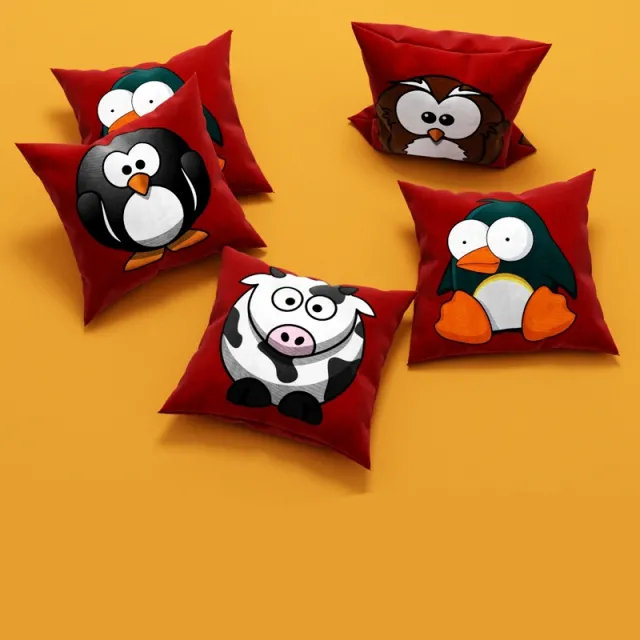 decoration – CushionS 3D Model decoration – CushionS 3D Model